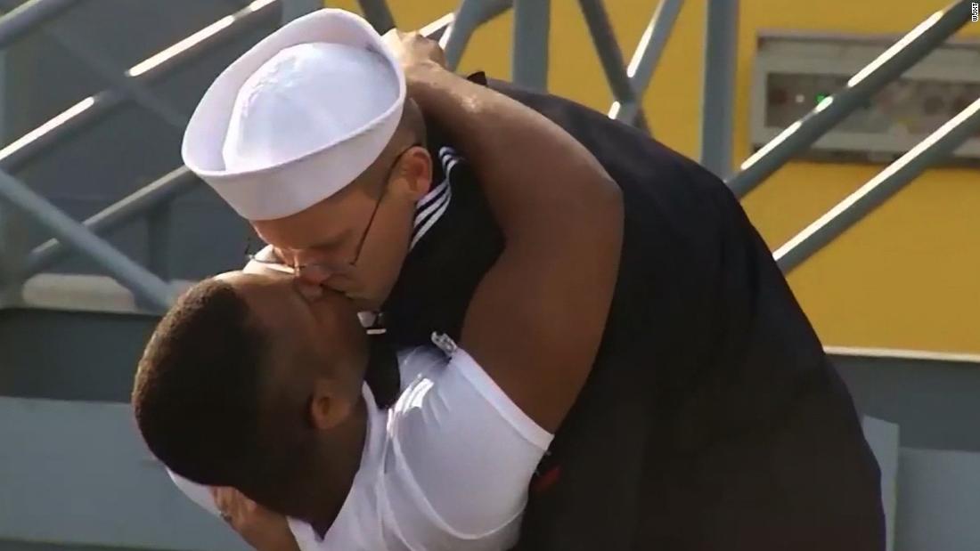 Sailors Homecoming Kiss Sparks Outrage Cnn Video