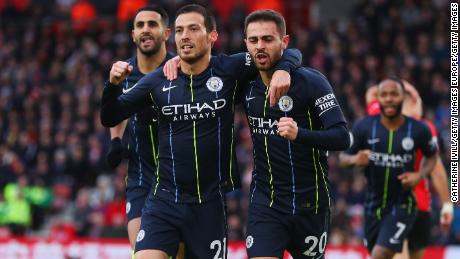 David Silva put Manchester City on the way to victory at Southampton by scoring an early opener. 