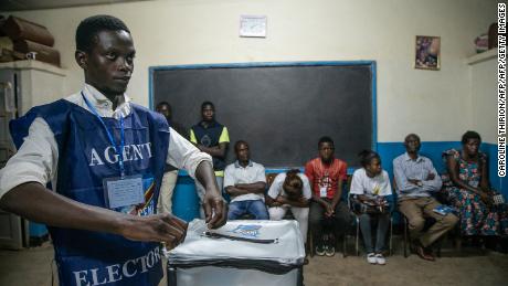 Congo opposition candidate slams irregularities in presidential vote