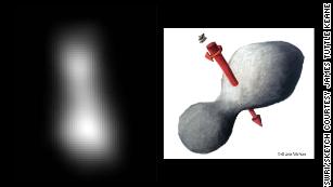 NASA provides first image from record-setting flyby of Ultima Thule