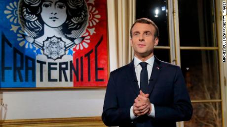 France's Emmanuel Macron calls for respect and unity in New Year's speech