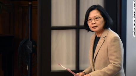 Facing an aggressive Beijing, Taiwan's president issues a warning to the world