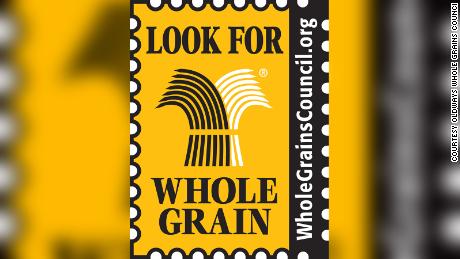 &quot;Look for Whole Grains&quot; stamp created by Oldways Whole Grains Council
