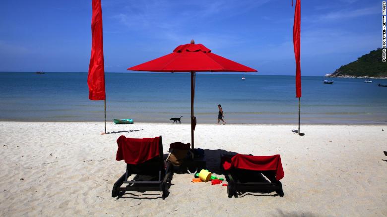 Koh Phangan, seen in a file image, is one of the islands likely to be impacted by Tropical Storm Pabuk.