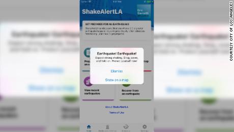 This app did not send an early warning about the California quake. Officials said it worked as designed