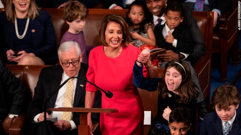 Nancy Pelosi officially elected House Speaker