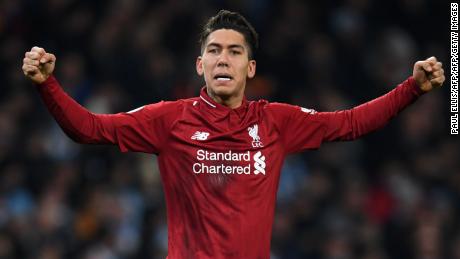 Roberto Firmino has scored four goals in his last two league games.