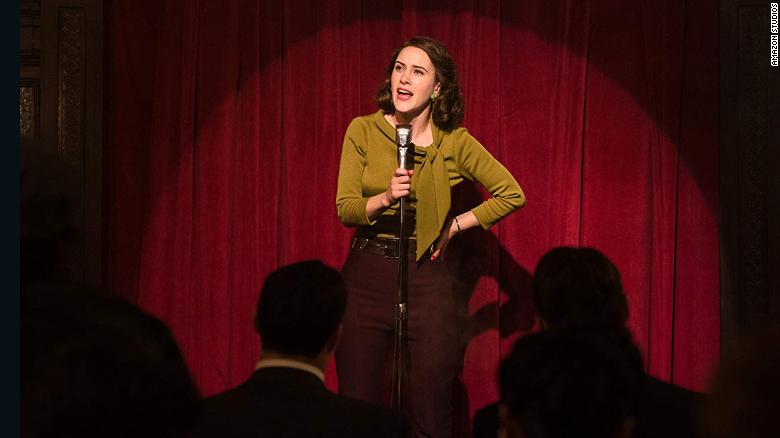 Best actress in a television series -- musical or comedy: Rachel Brosnahan, "The Marvelous Mrs. Maisel"