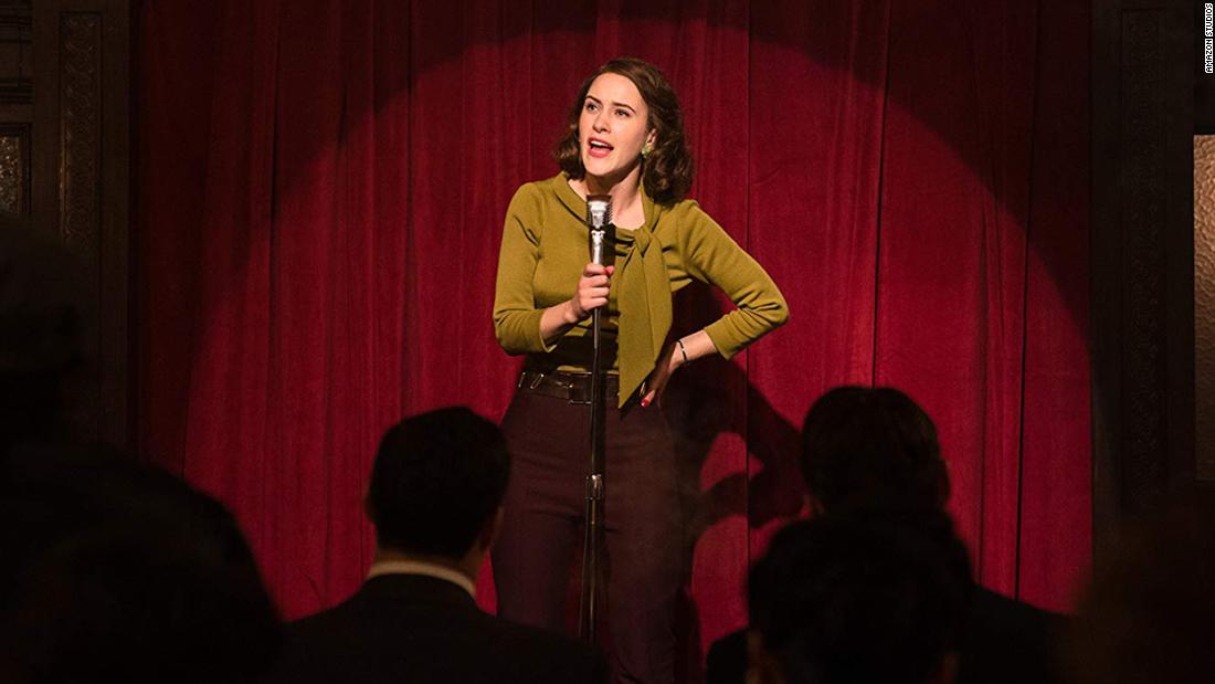 &lt;strong&gt;Best actress in a television series -- musical or comedy:&lt;/strong&gt; Rachel Brosnahan, &quot;The Marvelous Mrs. Maisel&quot;