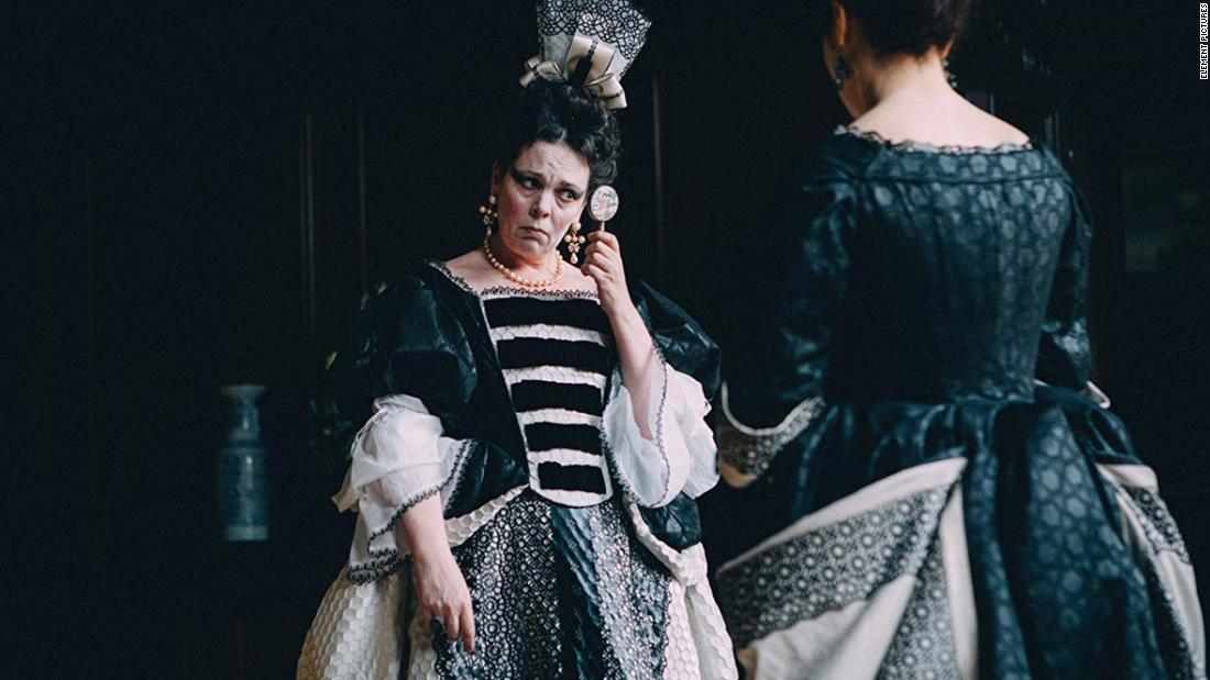 &lt;strong&gt;Best actress in a motion picture -- musical or comedy:&lt;/strong&gt; Olivia Colman, &quot;The Favourite&quot;