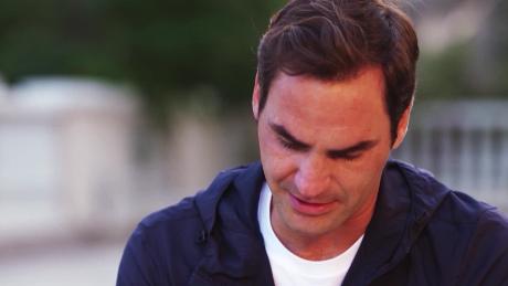 Tearful Roger Federer remembers late coach