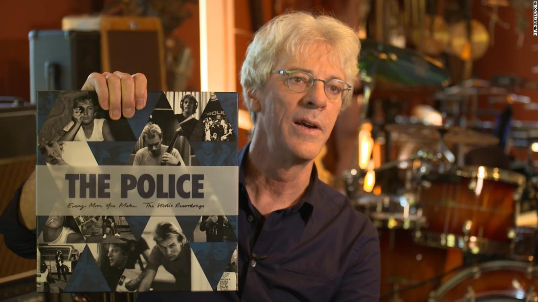Stewart Copeland unboxes The Police - CNN Video.