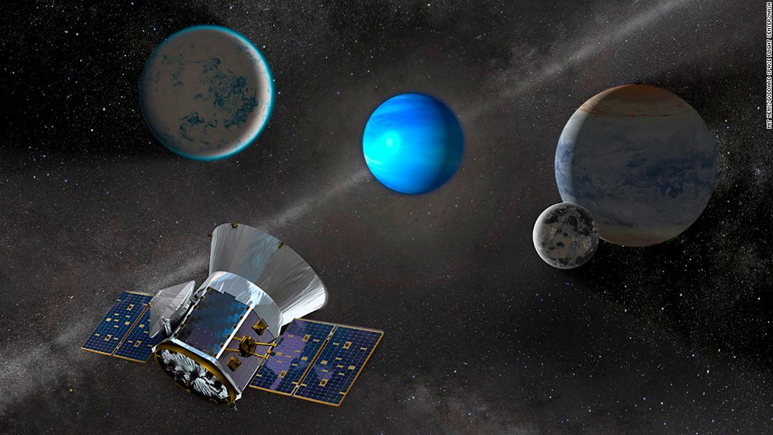 NASA&#39;s Transiting Exoplanet Survey Satellite launched in April and is already identifying exoplanets orbiting the brightest stars just outside our solar system. In the first three months since it began surveying the sky in July, it has found three exoplanets, with the promise of many more ahead.