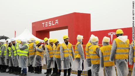 Tesla is aiming to start production at its Shanghai Gigafactory by the end of this year. 