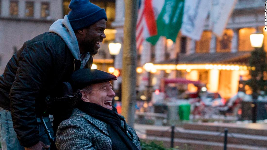'The Upside' skates by on feelgood Kevin Hart, Bryan Cranston pairing
