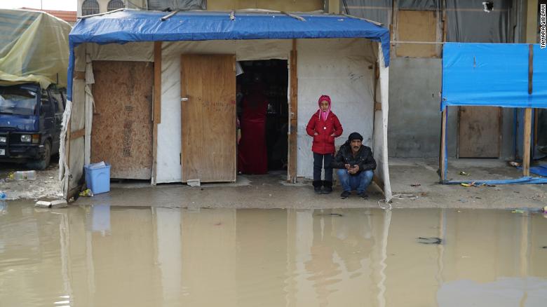 Severe floods and near-freezing temps bring agony and death to Syrian refugee camps