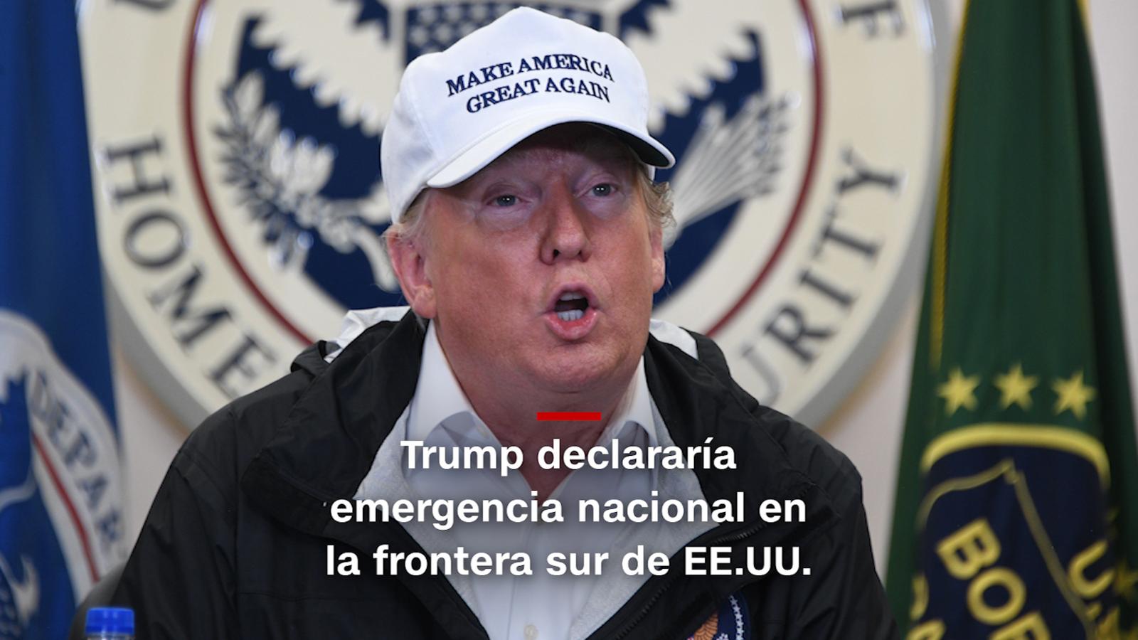 #MinutoCNN: Trump Declararía Emergencia Nacional En La Frontera Sur De ...