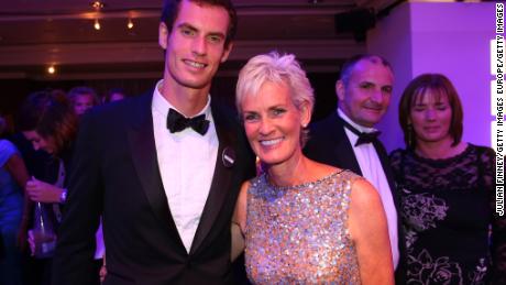 Murray poses with his mum, Judy. He has spoken about his childhood growing up surrounded by women