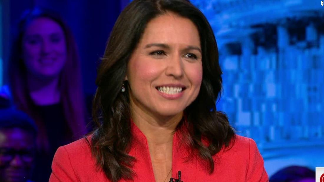 Tulsi Gabbard says she will run for president in 2020