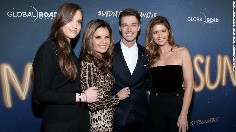 Christina Schwarzenegger, Maria Shriver, Patrick Schwarzenegger and Katherine Schwarzenegger in 2018