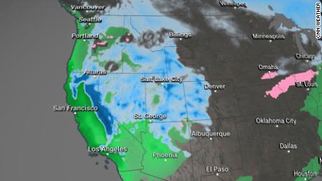 Potent Pacific storm to bring extreme rain and snow to California