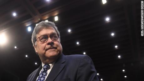 William Barr, nominee to be US Attorney General, testifies during a Senate Judiciary Committee confirmation hearing on Capitol Hill in Washington, DC, January 15, 2019. (Photo by SAUL LOEB / AFP)        (Photo credit should read SAUL LOEB/AFP/Getty Images)