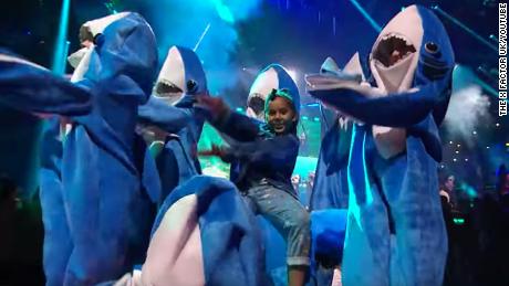 The "Baby Shark" craze hit the "X-Factor" in fall 2018, thanks to some input from host Simon Cowell's young son. 