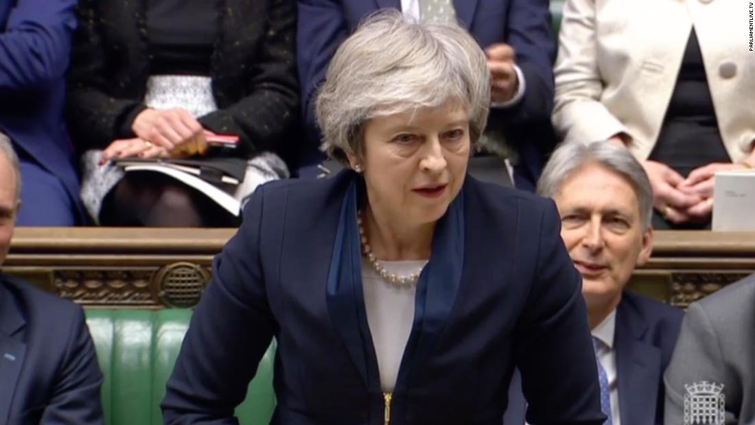 El Parlamento Británico Rechaza El Acuerdo Del Brexit De May Cnn Video 