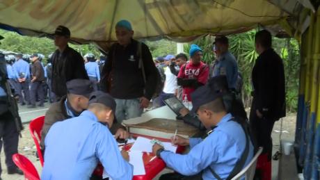 Ya est en Guatemala la caravana de migrantes que parti de Honduras