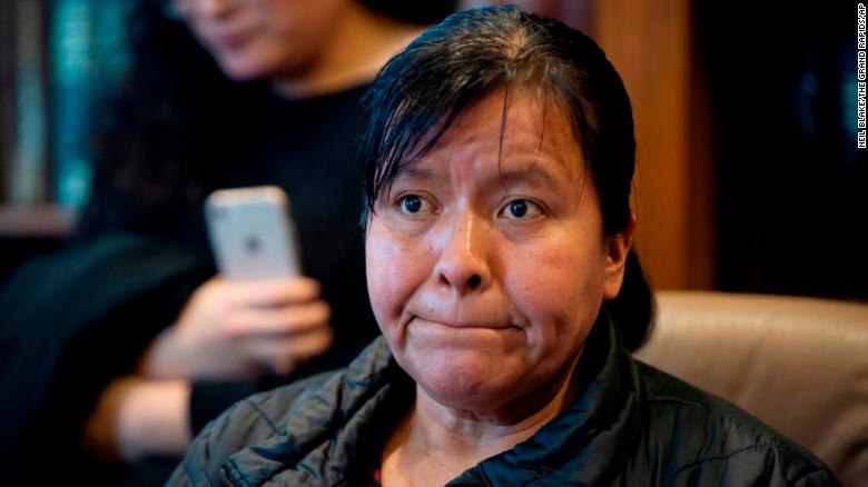 Maria Gomez&#39;s son, Jilmar Ramos-Gomez, was held for three days for possible deportation after pleading guilty to a disturbance at a western Michigan hospital. 