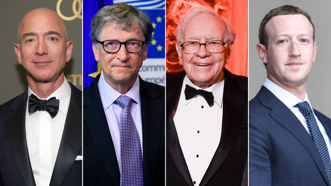 The richest people in the world: billionaires across the globe