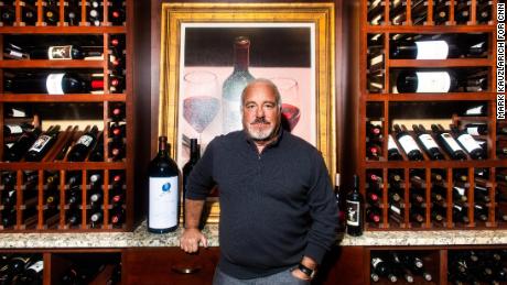 Sands poses for a portrait in a wine cellar at Constellation Brands&#39; headquarters in Victor, New York.