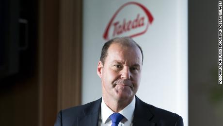 Christophe Weber is the CEO of Japanese pharmaceuticals maker Takeda.