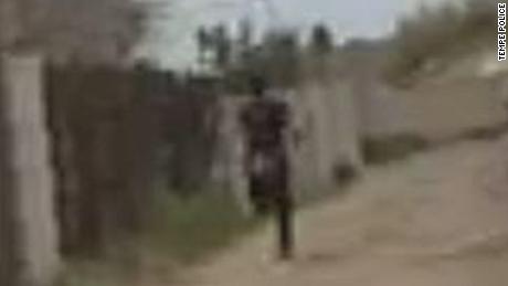 The body camera worn by the officer shows the 14-year-old running away before he was shot. 