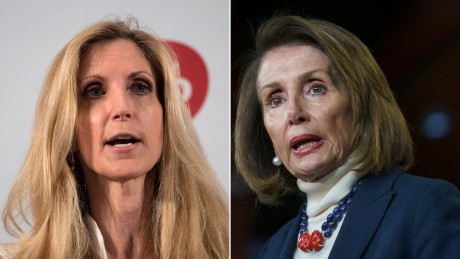 Nancy Pelosi should negotiate with Ann Coulter