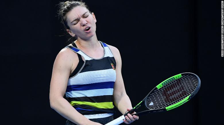 Simona Halep was an unlucky loser in the wonderful match. 