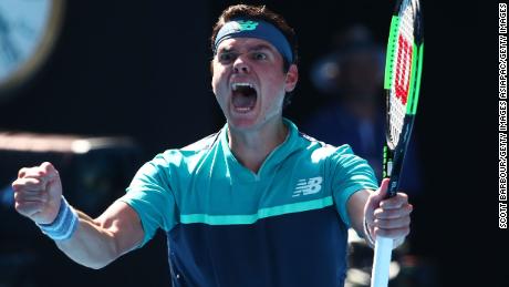 Milos Raonic has looked sharp at the Australian Open.