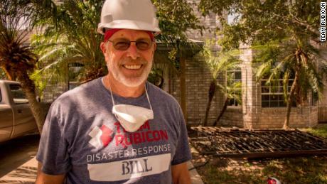 Bill Blair volunteered with Team Rubicon rebuilding homes in Texas.