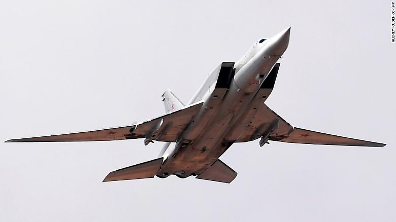 US fighter jets escort Russian aircraft in eastern Syria