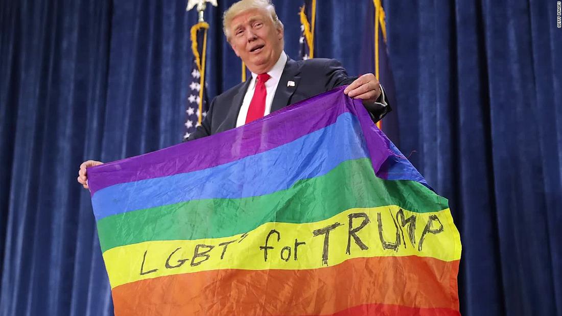 Trumps History Of Promises To The Lgbtq Community Cnn Video 