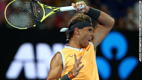 Rafael Nadal reached the Australian Open semifinals without dropping a set. 