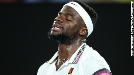 Frances Tiafoe couldn't find a way past Rafael Nadal at the Australian Open. 