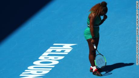 Serena Williams lost to Karolina Pliskova in the Australian Open quarterfinals. 