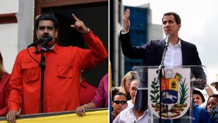 Venezuelan defense minister pledges loyalty to embattled President Maduro