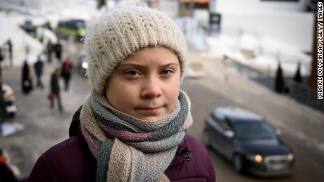 greta thunberg swedish teenage pope davos alencontre niemand zweeds gaan nobel prize scolding