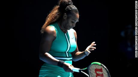 Serena Williams' last grand slam title came at the Australian Open in 2017. 