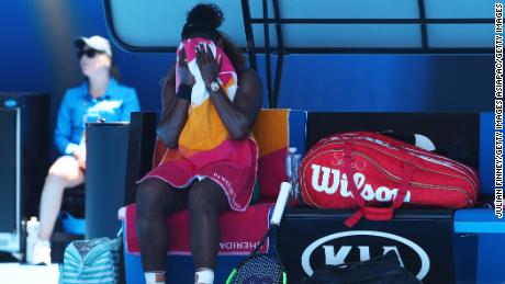 Serena Williams lost in the Australian Open quarterfinals Wednesday to Karolina Pliskova. 