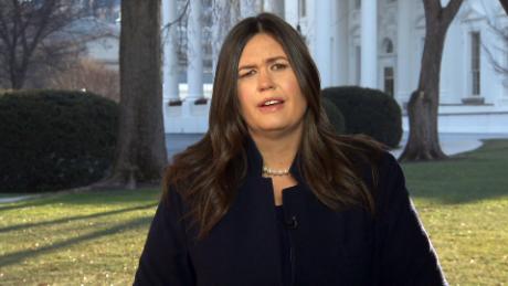 sarah sanders government shutdown sot vpx newday_00001713