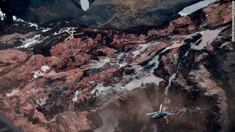 The aftermath of the dam collapse near Brumadinho in southeastern Brazil.