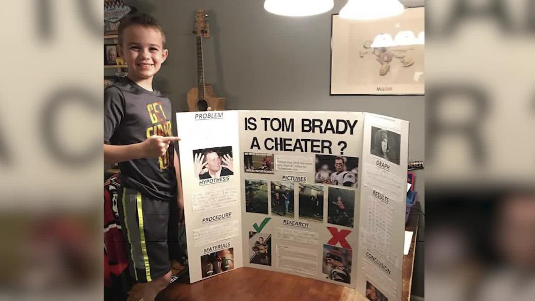 A 10-year-old kid won a science fair by proving Tom Brady is a cheater